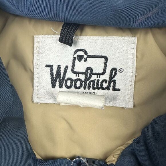 Vintage Woolrich Puffer Jacket Mens Large Regular (24x29) Bomber Coat Insulated - Picture 5 of 8